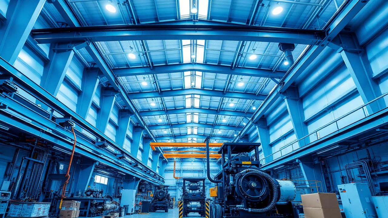 Industrial facility interior